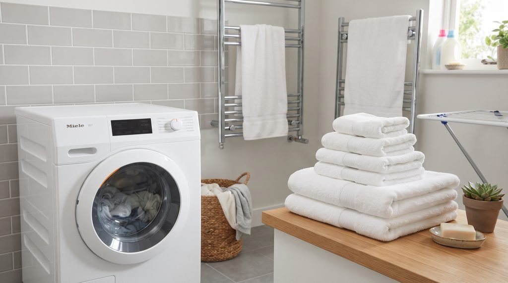 Why do my towels smell after washing