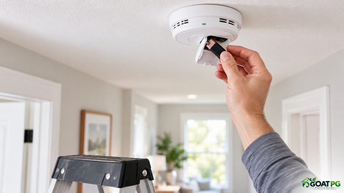 Why is my smoke detector chirping