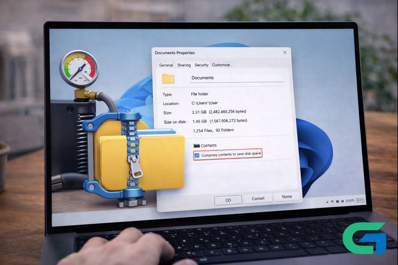 Enable File Compression in Windows 11