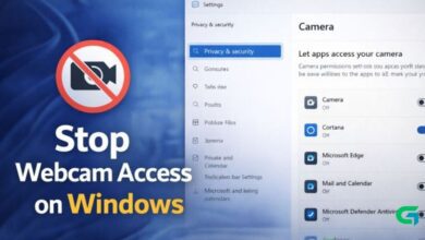 How to stop apps from using your webcam on Windows 11