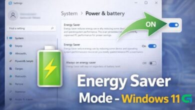 How to enable Energy Saver mode on Windows 11