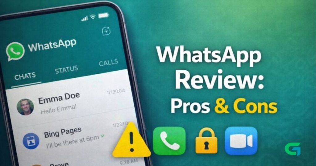 WhatsApp Review: Features, Pros & Cons (2026)
