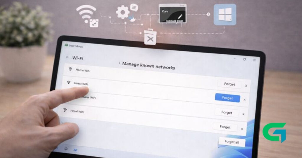 4 Simple Methods to Forget WiFi Networks in Windows 11