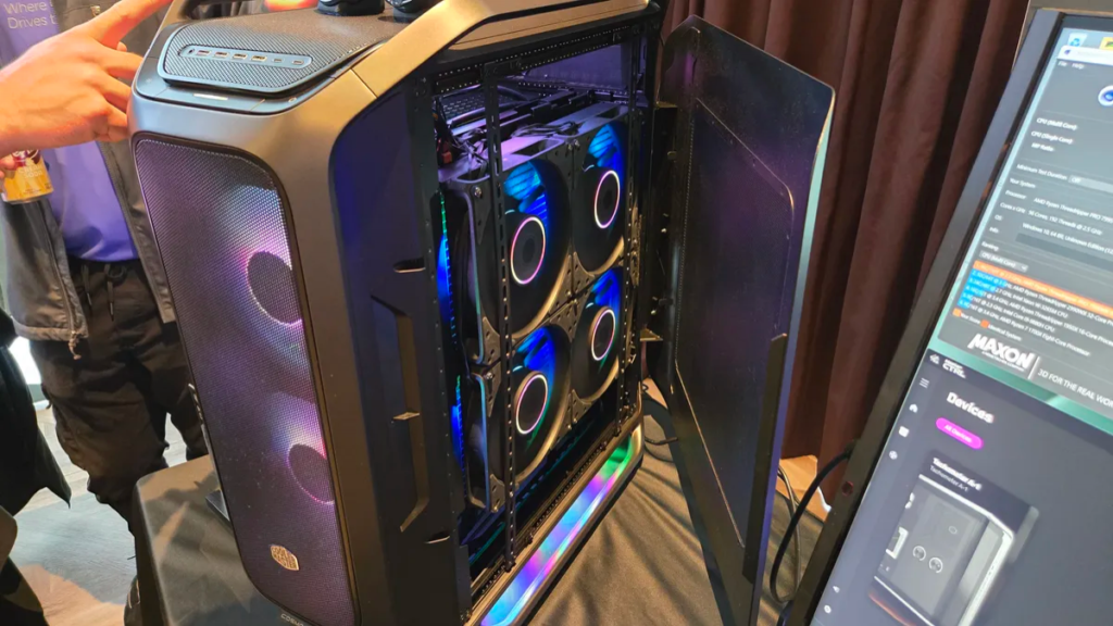 Cooler Master’s Square Radiator AIO Handles Over 2,000W Efficiently
