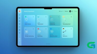 Home Assistant dashboard