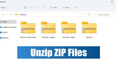 How to Unzip Files in Windows 11