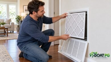 How often should you change your air filter in a home HVAC system