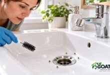 How to get rid of drain flies in bathroom sink safely