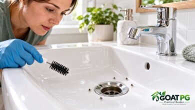 How to get rid of drain flies in bathroom sink safely