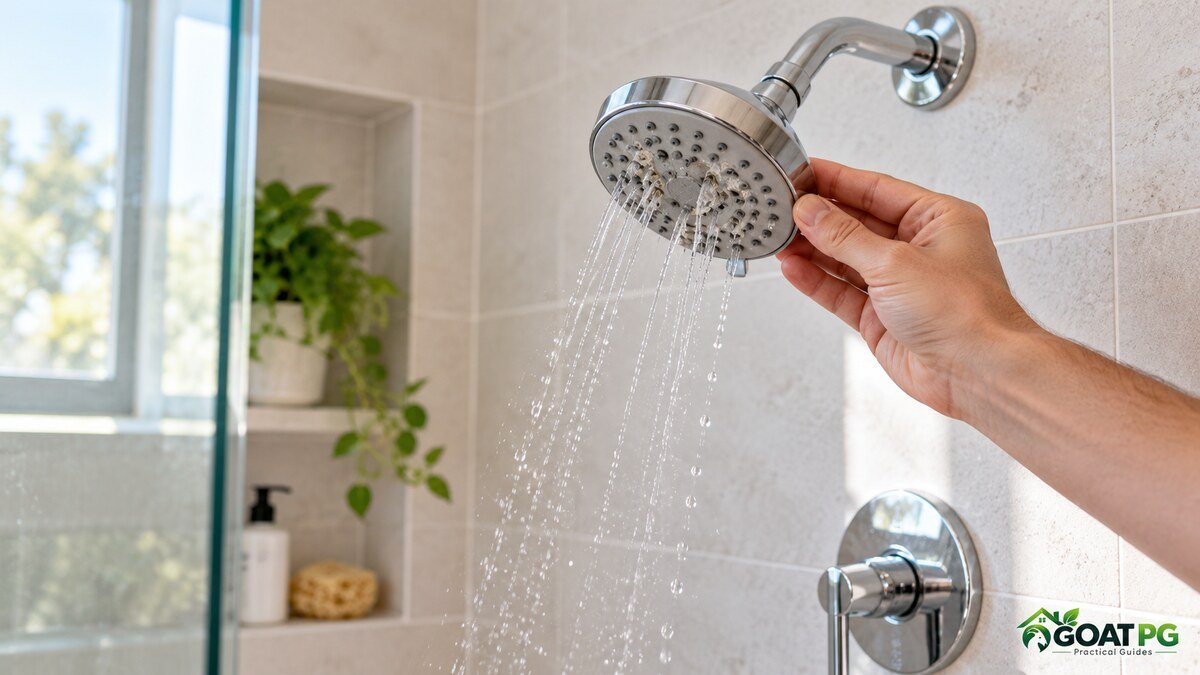 Why is my shower water pressure low